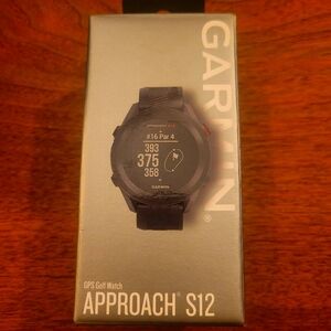 Garmin Approach S12 Golf Watch New in box